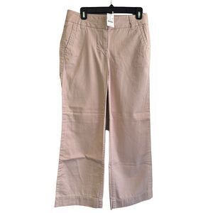 J. Crew Women's Straight Leg Pants in Light Pink